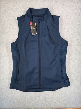 Under Armour Storm Daytona Vest Womens XL NWT Academy Blue Golf Full Zip sports